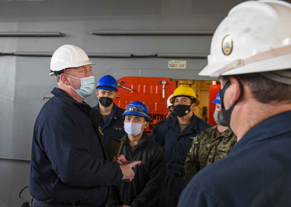 USS Hershel &quot;Woody&quot; Williams visits Croatia