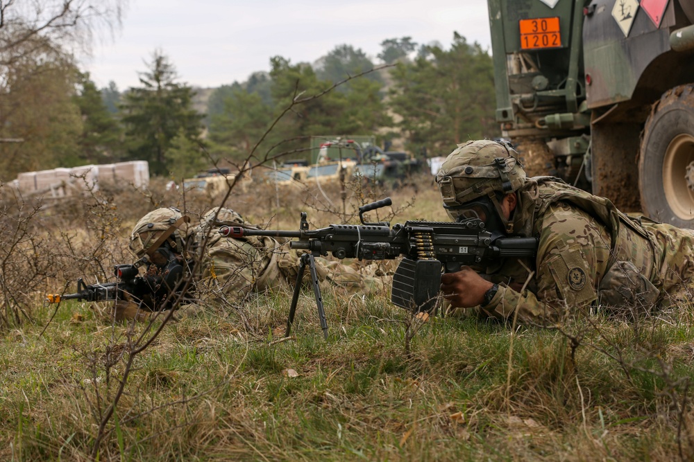 Fighting Positions during Dragoon Ready 21