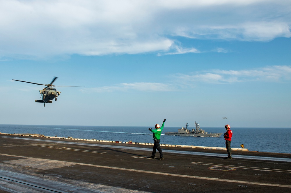 Eisenhower Supports Naval Operations in 5th Fleet Area of Operations