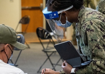 Tulsa Oklahoma Covid-19 Vaccination Center Opening Day