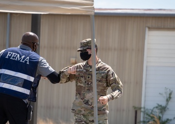 Tulsa Oklahoma Covid-19 Vaccination Center Opening Day