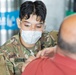 Atlanta Community Vaccination Center Soldiers Administering Vaccines