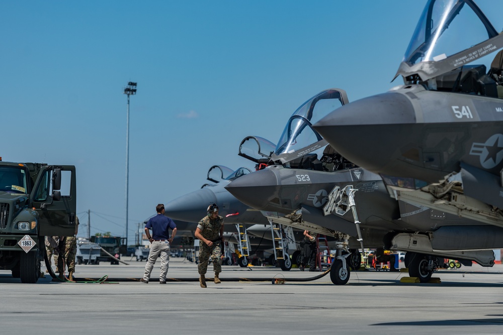 Sentry Savannah 2021 Aircraft prepare for exercise