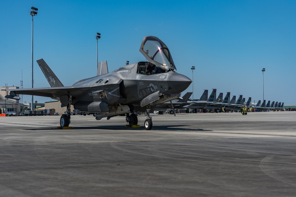 Sentry Savannah 2021 Aircraft prepare for exercise