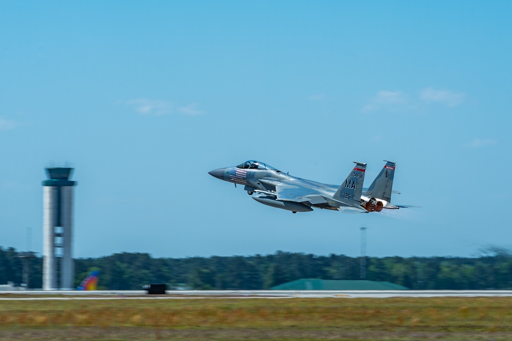 Sentry Savannah 2021 Aircraft prepare for exercise