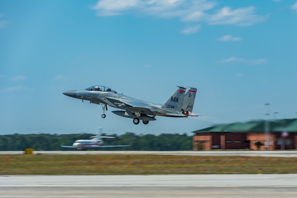 Sentry Savannah 2021 Aircraft prepare for exercise