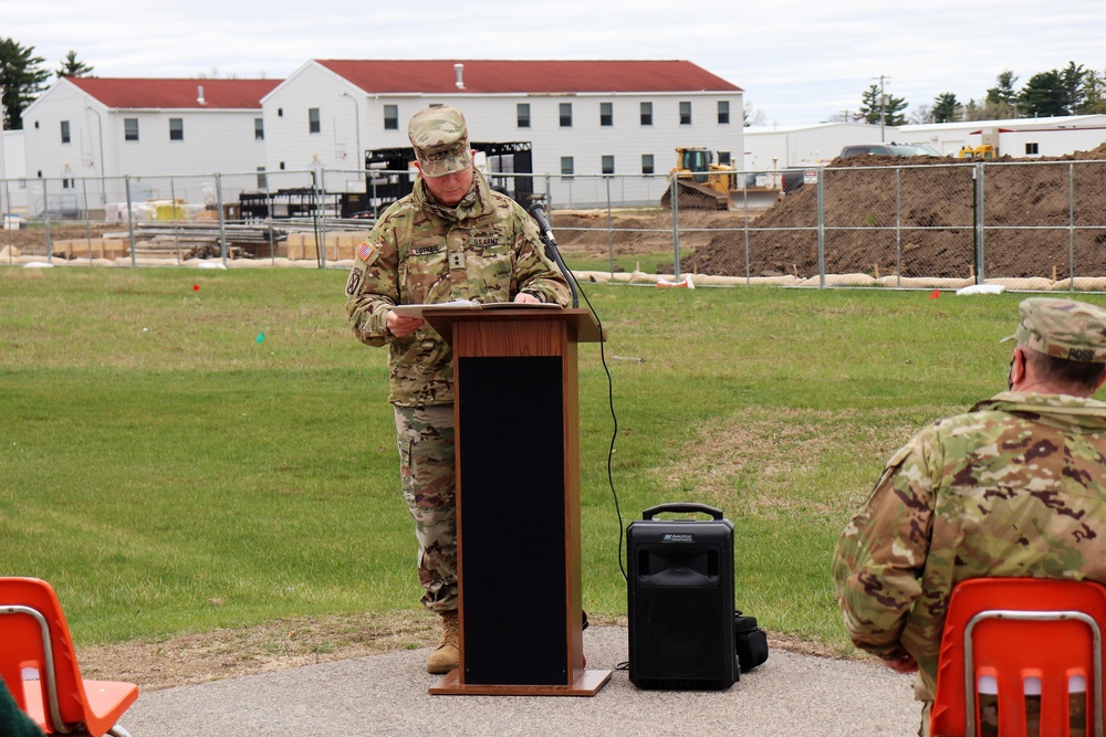 Ground-breaking ceremony held for newest barracks project at Fort McCoy