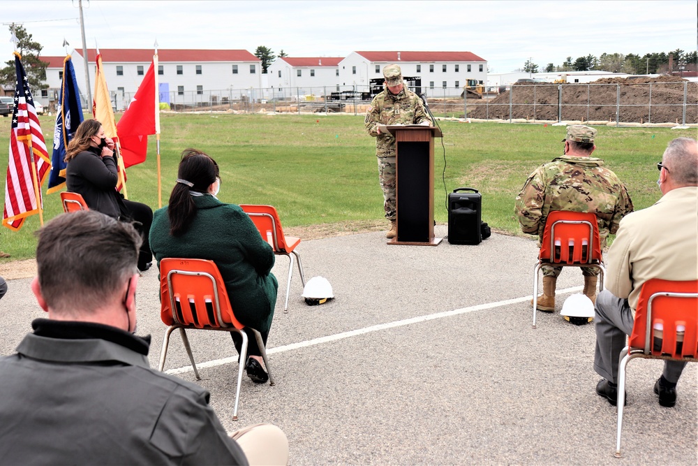 Ground-breaking ceremony held for newest barracks project at Fort McCoy