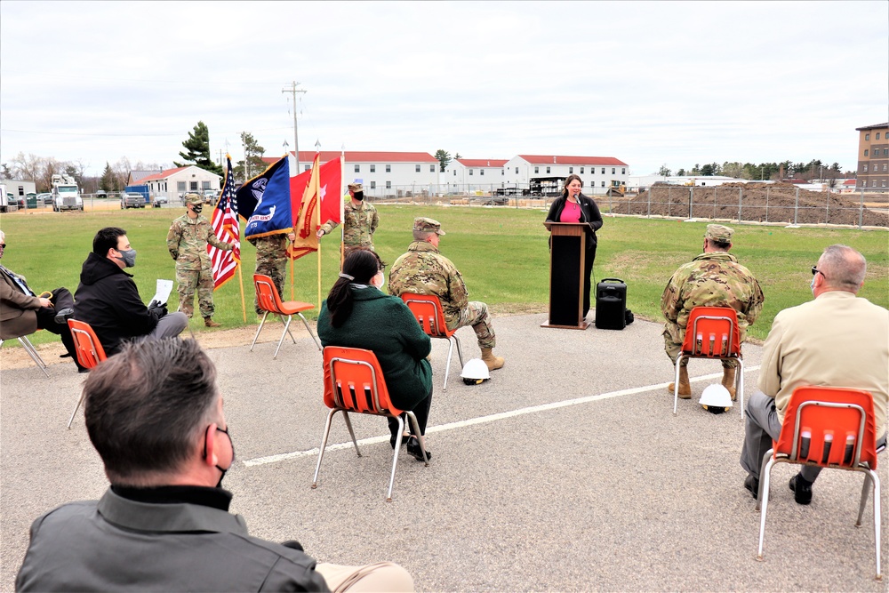 Ground-breaking ceremony held for newest barracks project at Fort McCoy