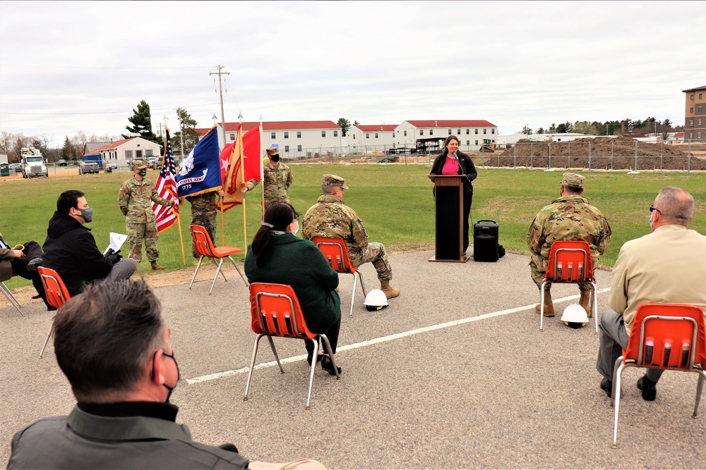 Ground-breaking ceremony held for newest barracks project at Fort McCoy