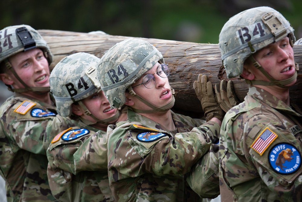 Cadets test mettle while braving gauntlet of Sandhurst competition