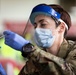 Atlanta Community Vaccination Center Soldiers Administering Vaccines