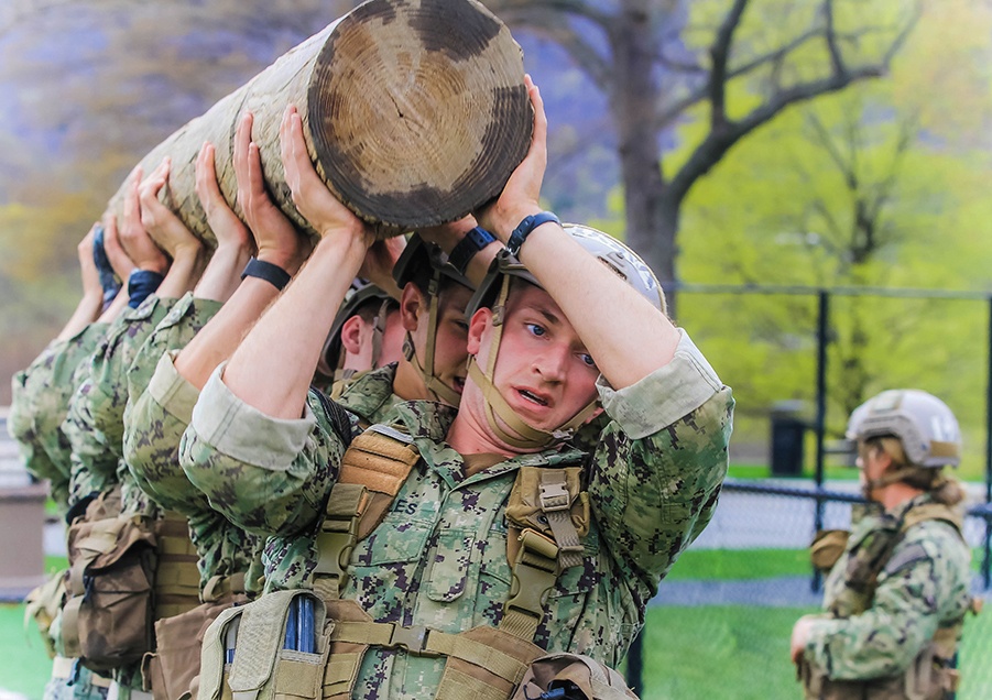 Cadets test mettle while braving gauntlet of Sandhurst competition