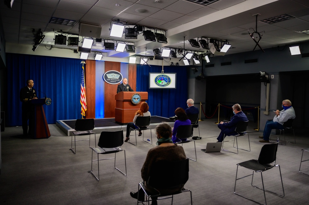 US Strategic Command holds press briefing