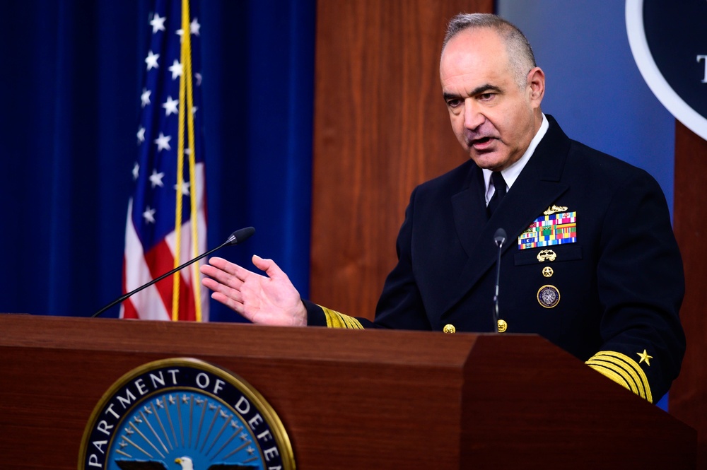 US Strategic Command holds press briefing