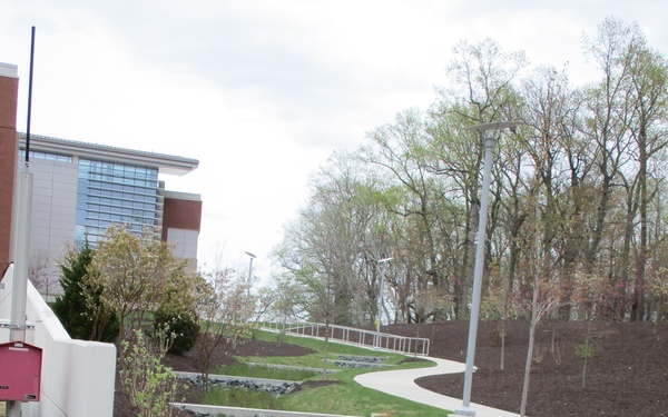 Bioretention BMP at NSA Annapolis