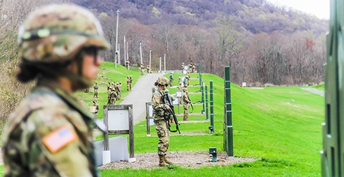 Cadets test mettle while braving gauntlet of Sandhurst competition