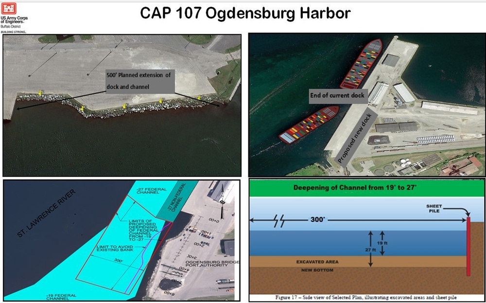 Ogdensburg Harbor deepening project