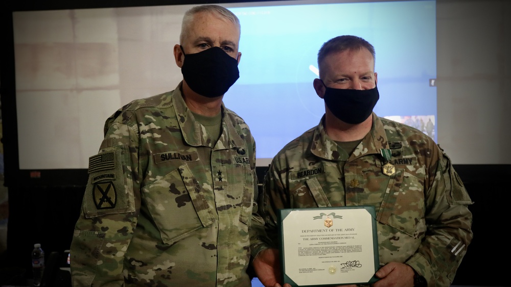 1st TSC commanding general recognizes expeditionary command post participants