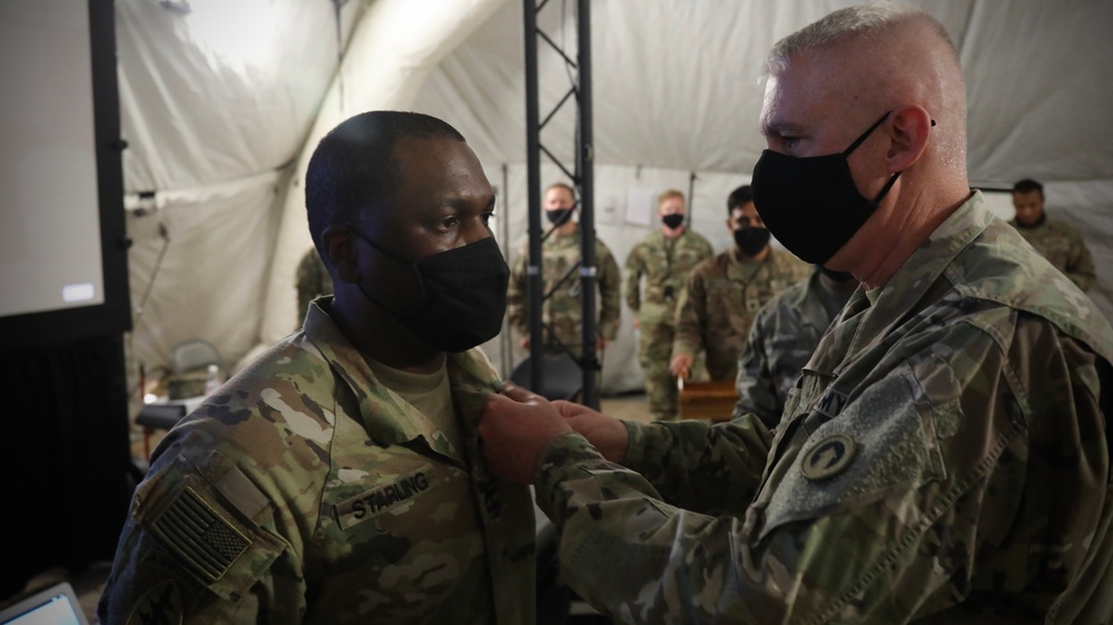 1st TSC commanding general recognizes expeditionary command post participants