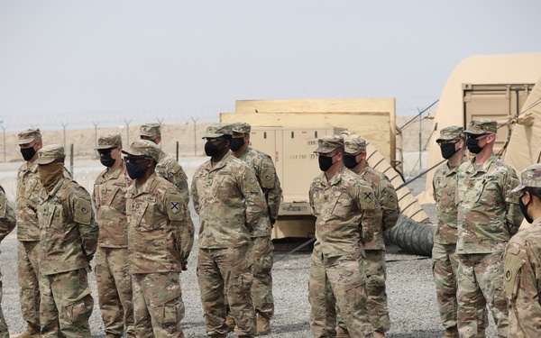 1TSC STB commander recognizes ECP participants