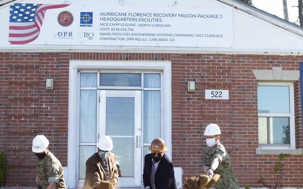 $1.15 Billion in Hurricane Recovery Projects Kick Off on Camp Lejeune