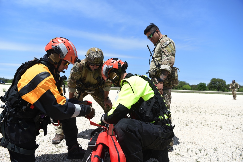147 Attack Wing ASOS TACPS Search And Rescue Training