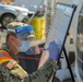 U.S. Army Combat Medics Operate COVID-19 Vaccine Lanes