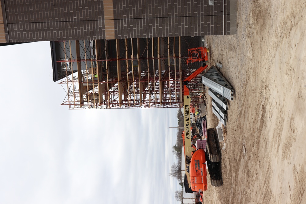 First Fort McCoy transient training barracks construction project surpasses 80 percent complete