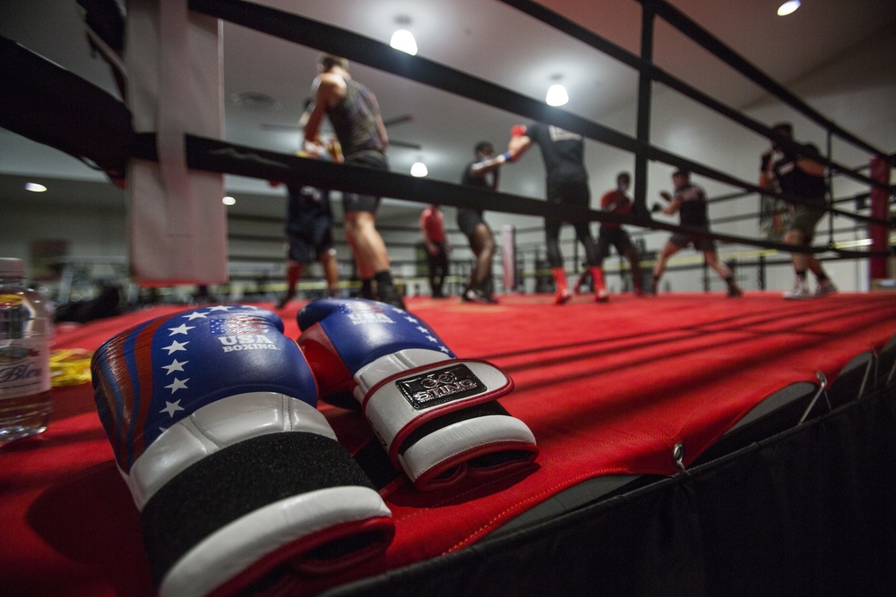 Rolling with the punches, II MEF Marines take on the MACE Boxing Program