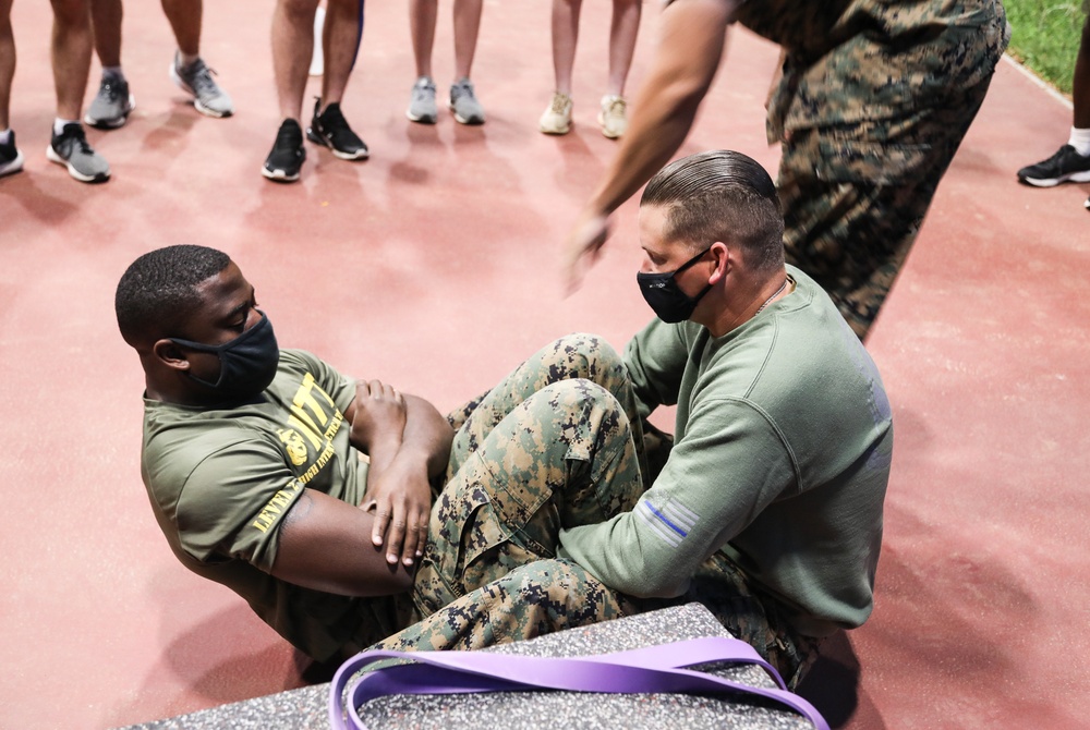 MCLBA hosts semi-annual physical fitness test