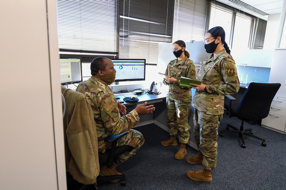 66th Comptroller Squadron training