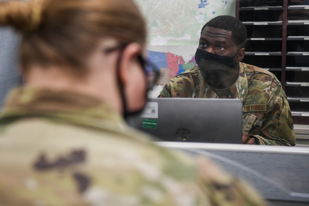 66th Comptroller Squadron training