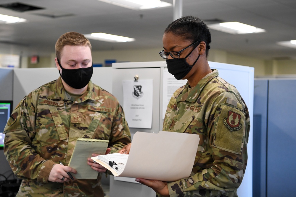 66th Comptroller Squadron training