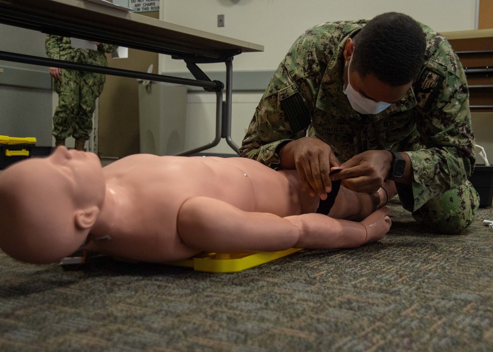 NMCSD holds Hospital Corpsman Skills Basic Training
