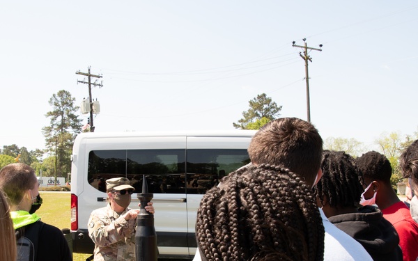 NCARNG M1A1 Tank on Display at WCHS