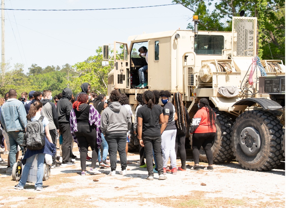 NCARNG M1A1 Tank on Display at WCHS