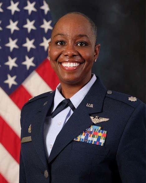 Lt Col Mikita Brown takes command