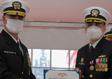 USS Mason Holds Change of Command
