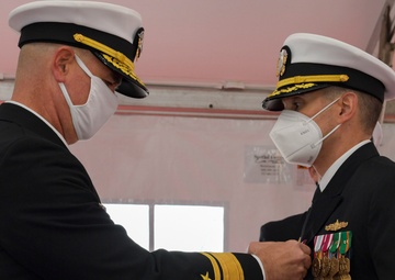 USS Mason Holds Change of Command