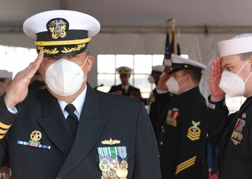 USS Mason Holds Change of Command