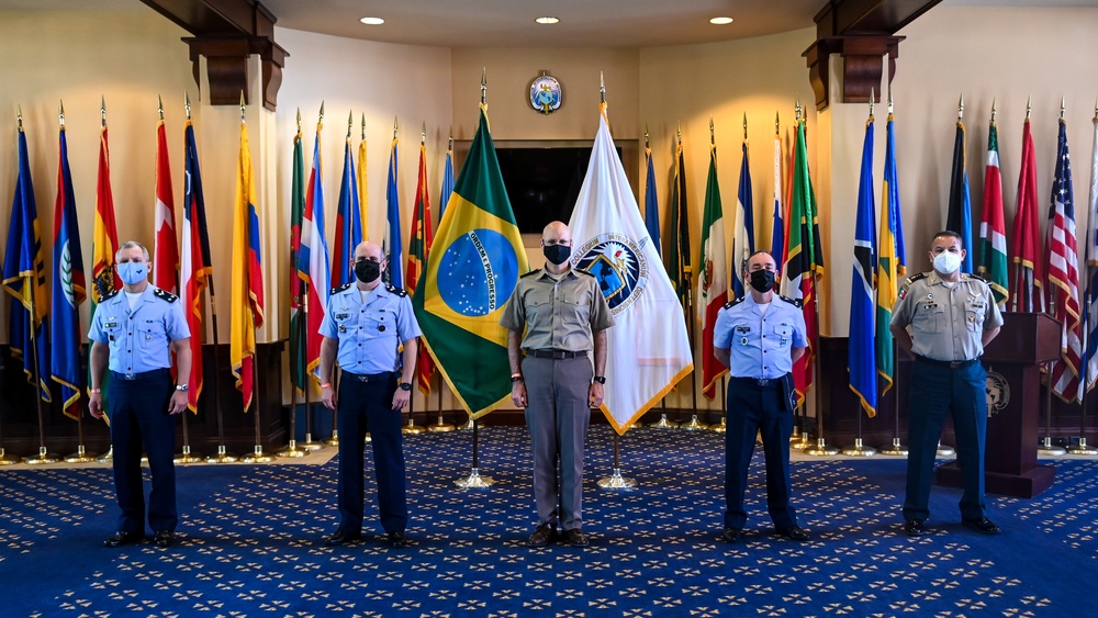 Mayor General Ramiro Kirsch Pinheiro – Brazilian Defense and Air Force Attaché IADC Visit