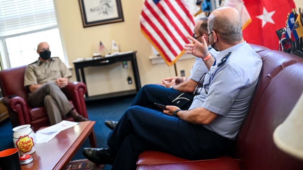 Mayor General Ramiro Kirsch Pinheiro – Brazilian Defense and Air Force Attaché IADC Visit