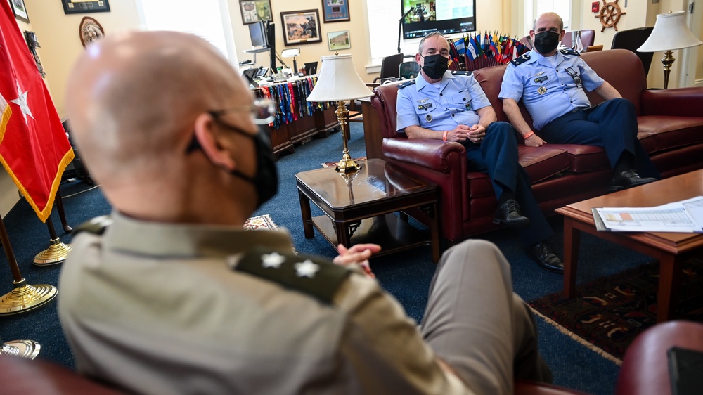 Mayor General Ramiro Kirsch Pinheiro – Brazilian Defense and Air Force Attaché IADC Visit