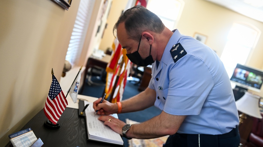 Mayor General Ramiro Kirsch Pinheiro – Brazilian Defense and Air Force Attaché IADC Visit