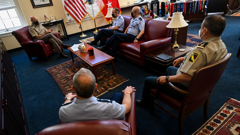 Mayor General Ramiro Kirsch Pinheiro – Brazilian Defense and Air Force Attaché IADC Visit