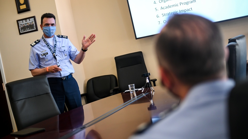 Mayor General Ramiro Kirsch Pinheiro – Brazilian Defense and Air Force Attaché IADC Visit