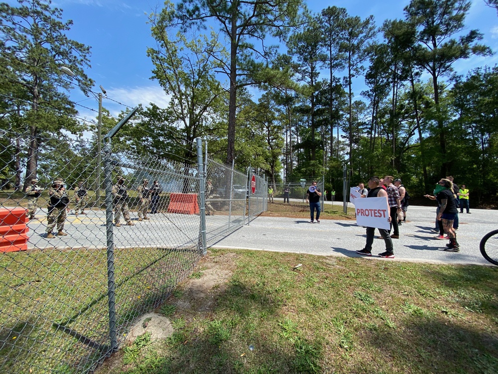 Installation practices “worst day” during annual Stewart Guardian exercise