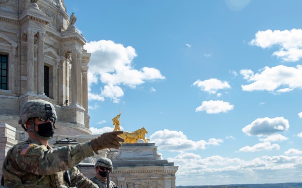 Soldiers and Airmen Support Operation Safety Net (OSN)