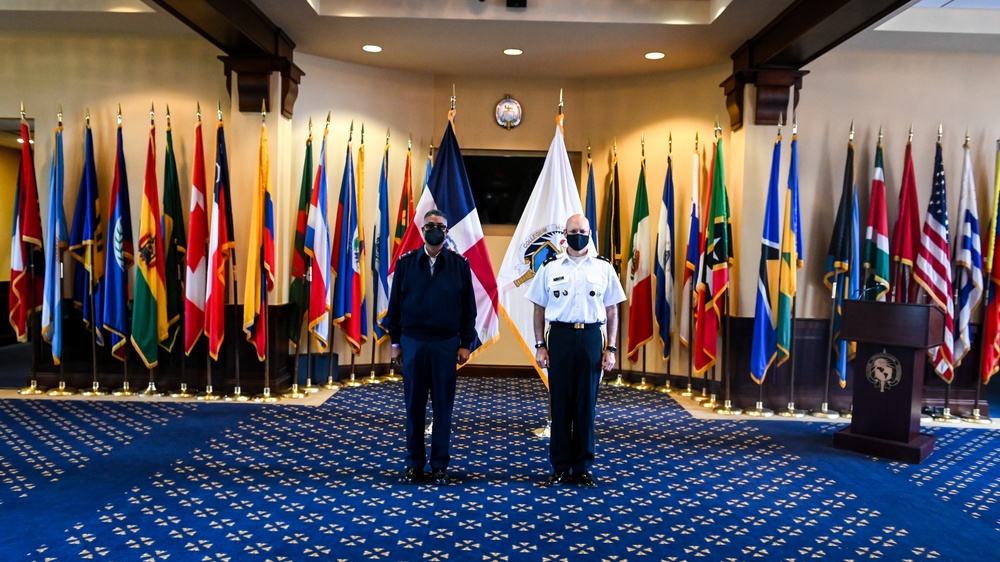 General de Brigada Piloto Robert Labort – Chief of Delegation of the Dominican Republic to the IADB Campus Visit